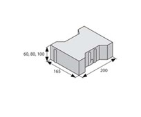 BEST BEATON výška 100mm STANDARD přírodní BEST BEATON výška 100mm STANDARD přírodní